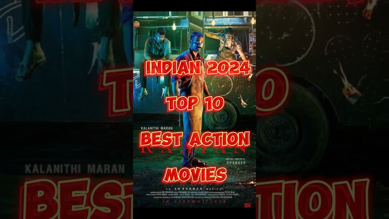 Top 10 Indian Action Movies of 2024 π¬