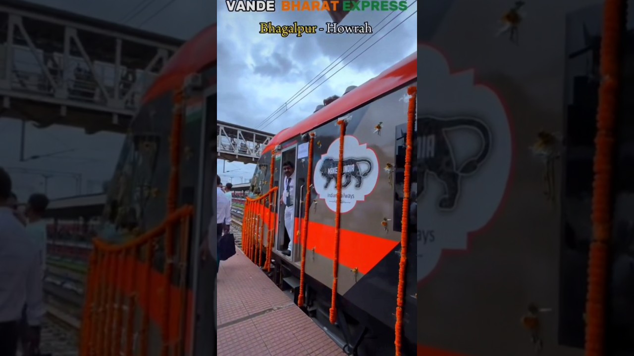 Bhagalpur-Howrah Vande Bharat Express Inauguration 🚄