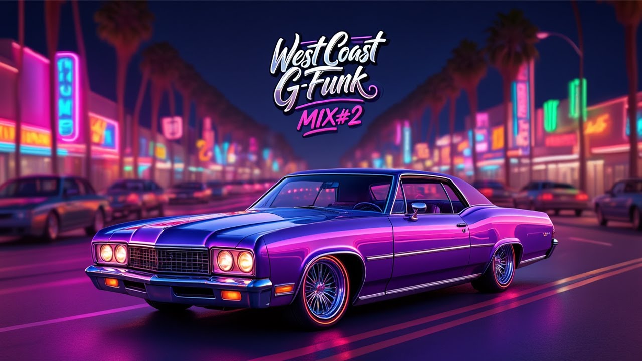 West Coast G-Funk Vibes #2 – Neon Night Cruisin’ 🚗