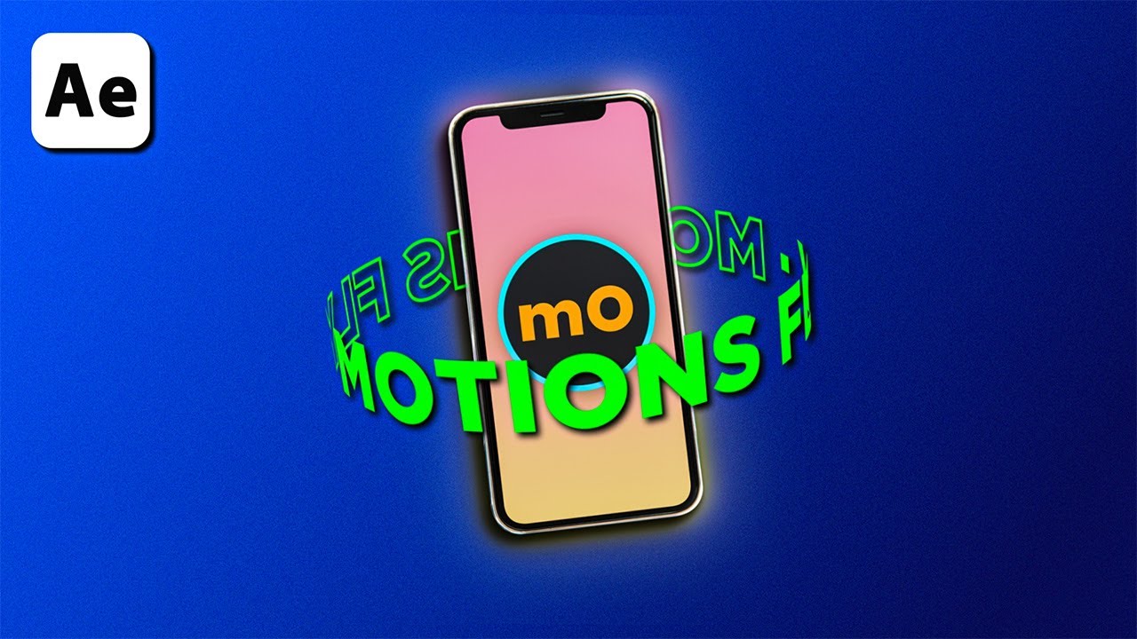 3D Rotating Text Cylinder Animation in After Effects