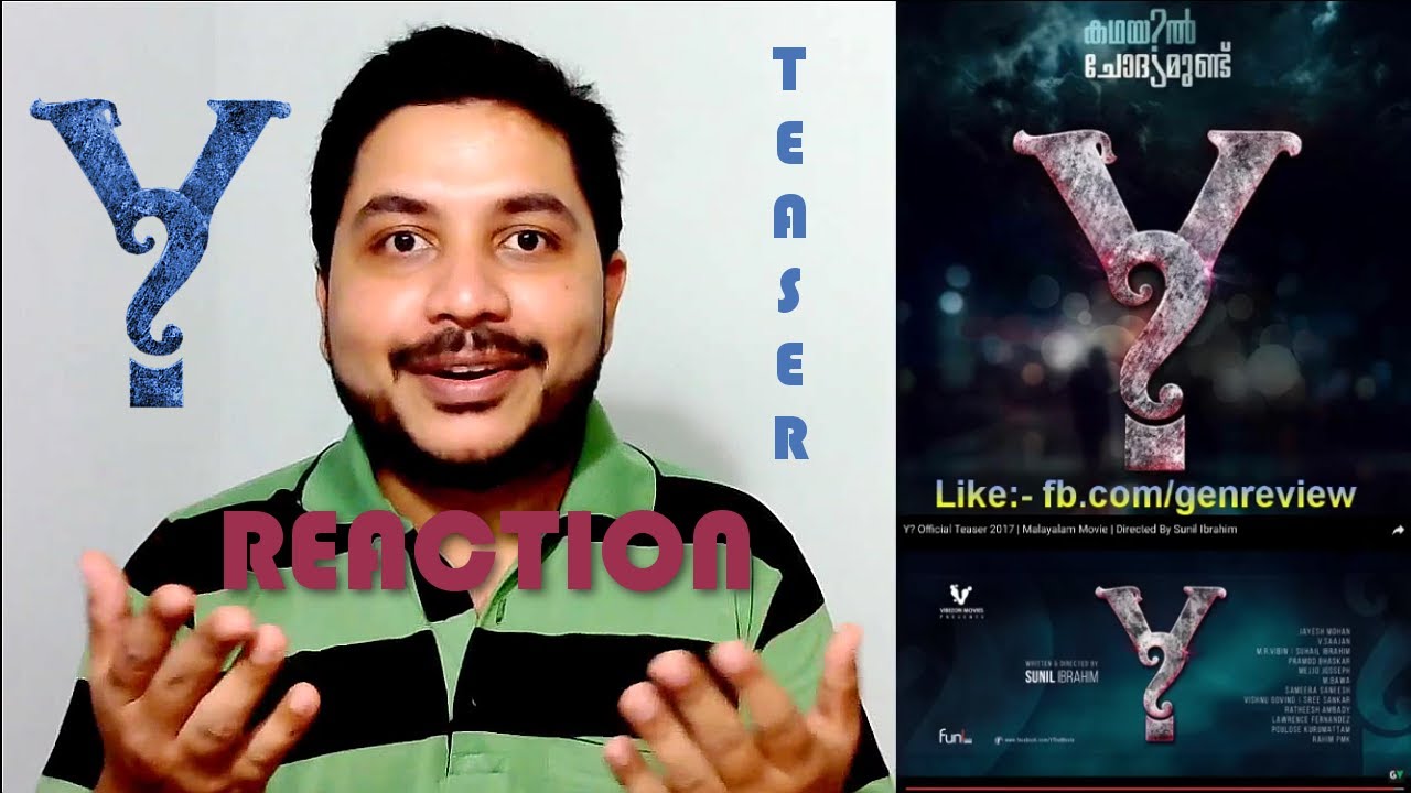 Y? Malayalam Movie Teaser Reaction by Genre 🎬