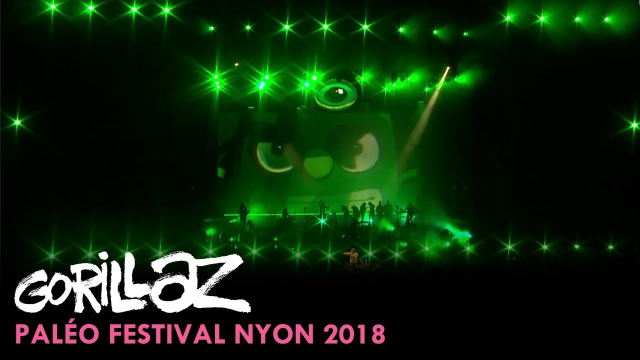Gorillaz at Paléo Festival Nyon 2018 🎶
