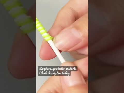 Earphones protector and charger cable protector iPhone #shorts #iphoneearphone