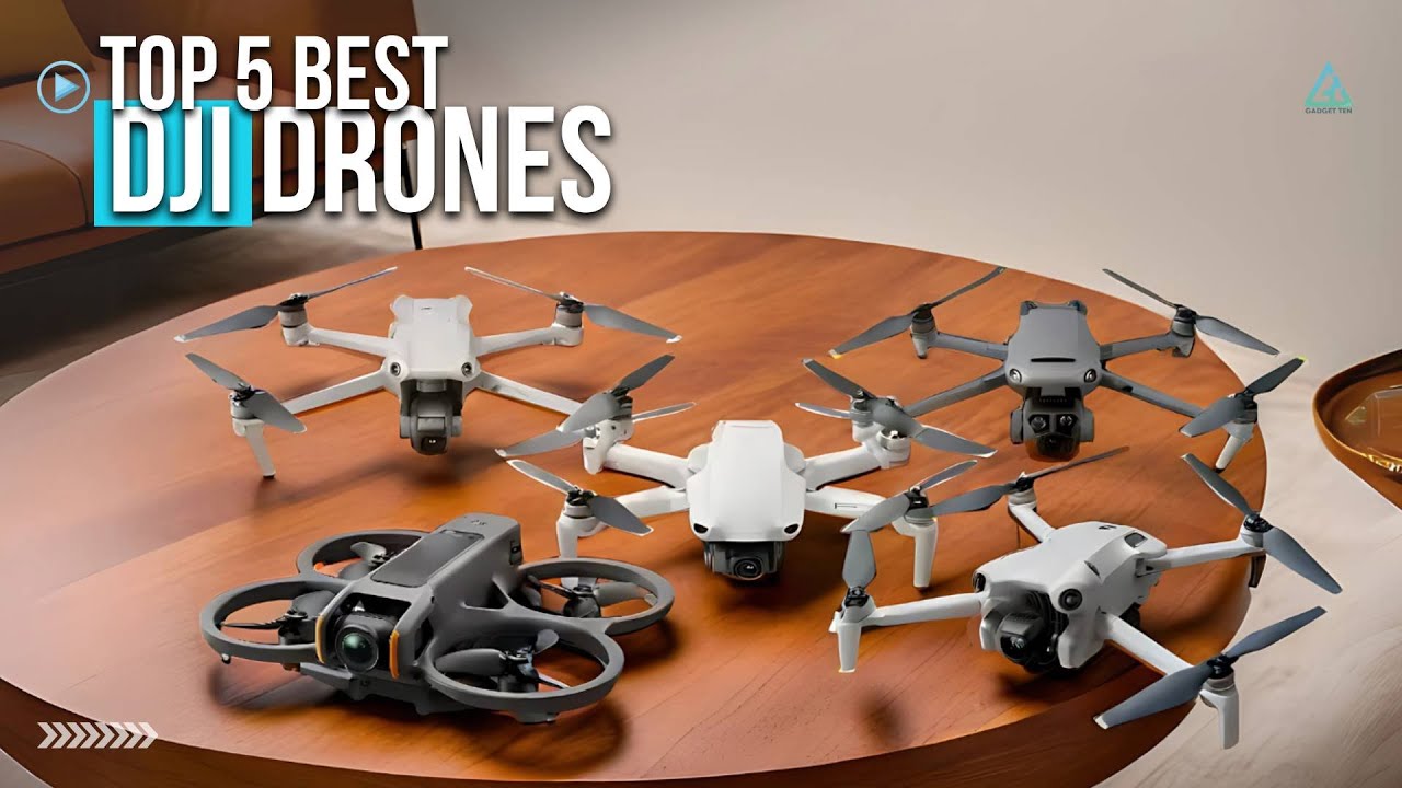 [Top 5] Best DJI Drones 2024: From Beginner to Pro