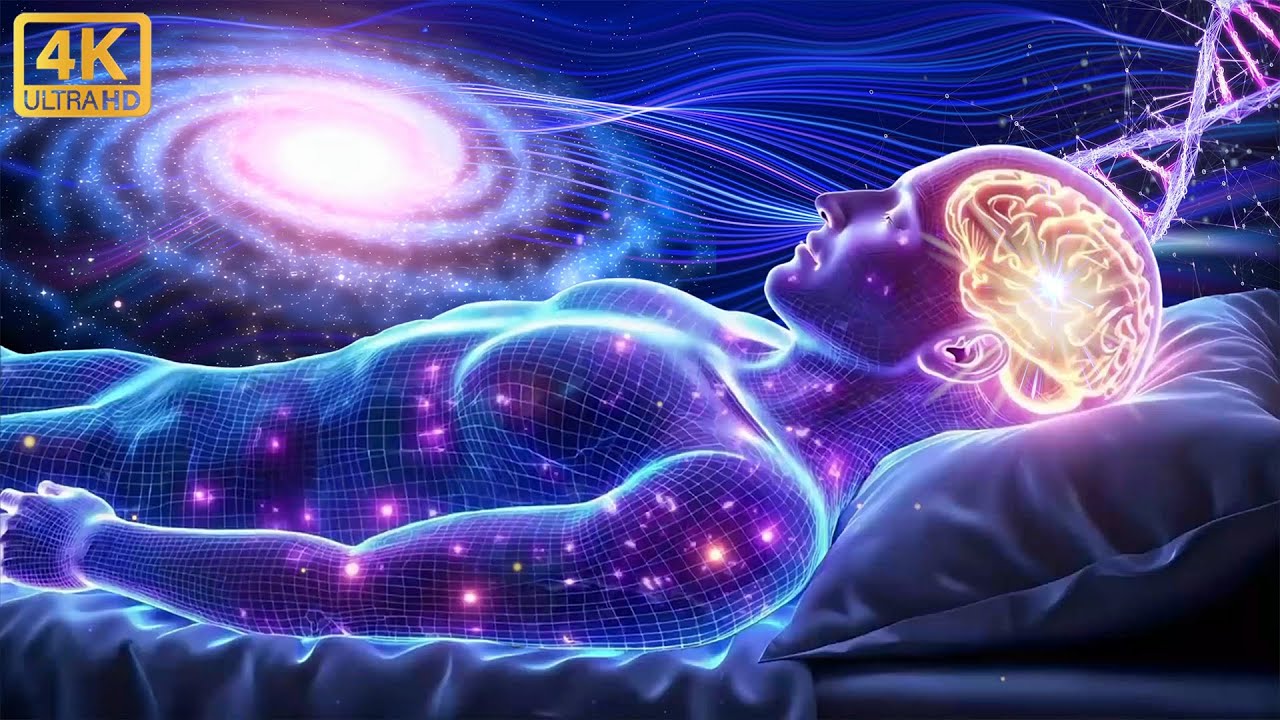 Deep Healing Sleep with 432Hz, 528Hz & 741Hz 🌙
