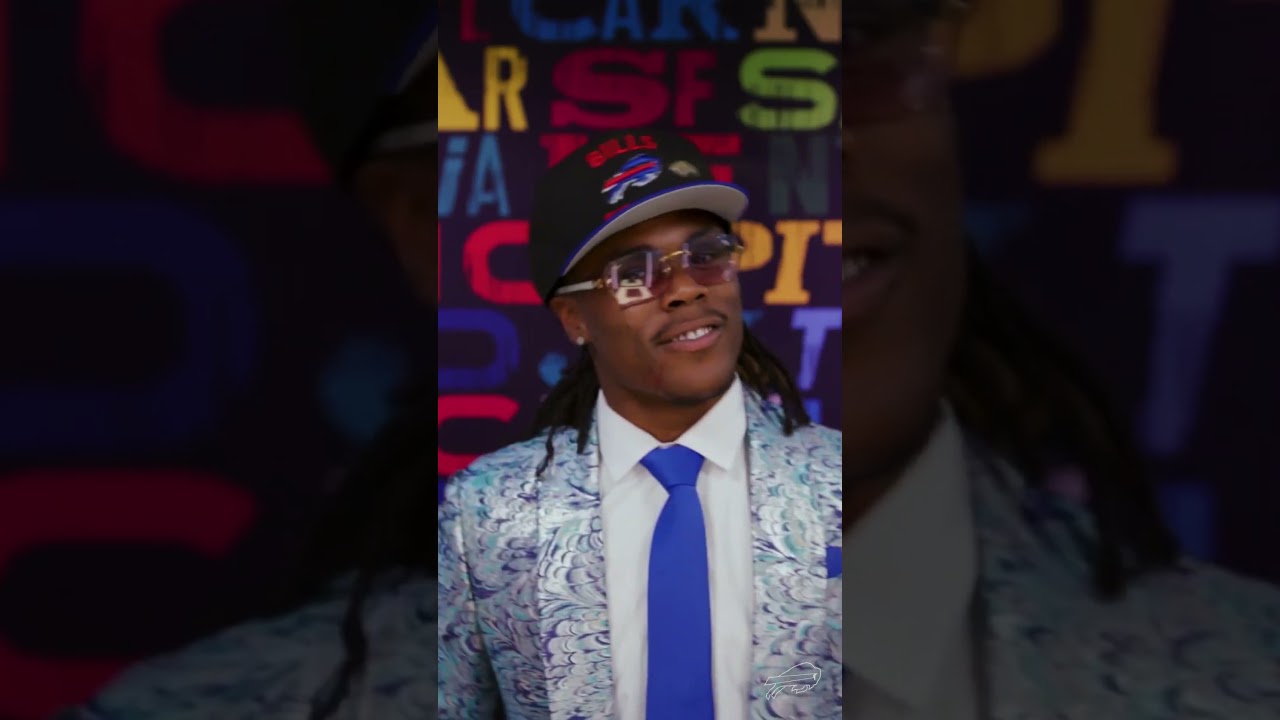 Maxwell Hairston All-Access Draft Call! #NFL #Shorts | Buffalo Bills