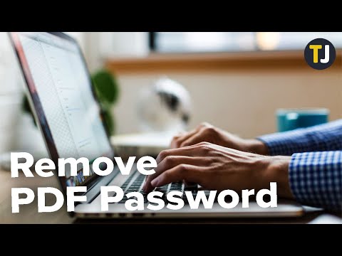 How to Remove a Password from a PDF