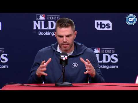 2025 NLDS: Freddie Freeman reveals Mookie Betts & Max Muncy decided on big strategy