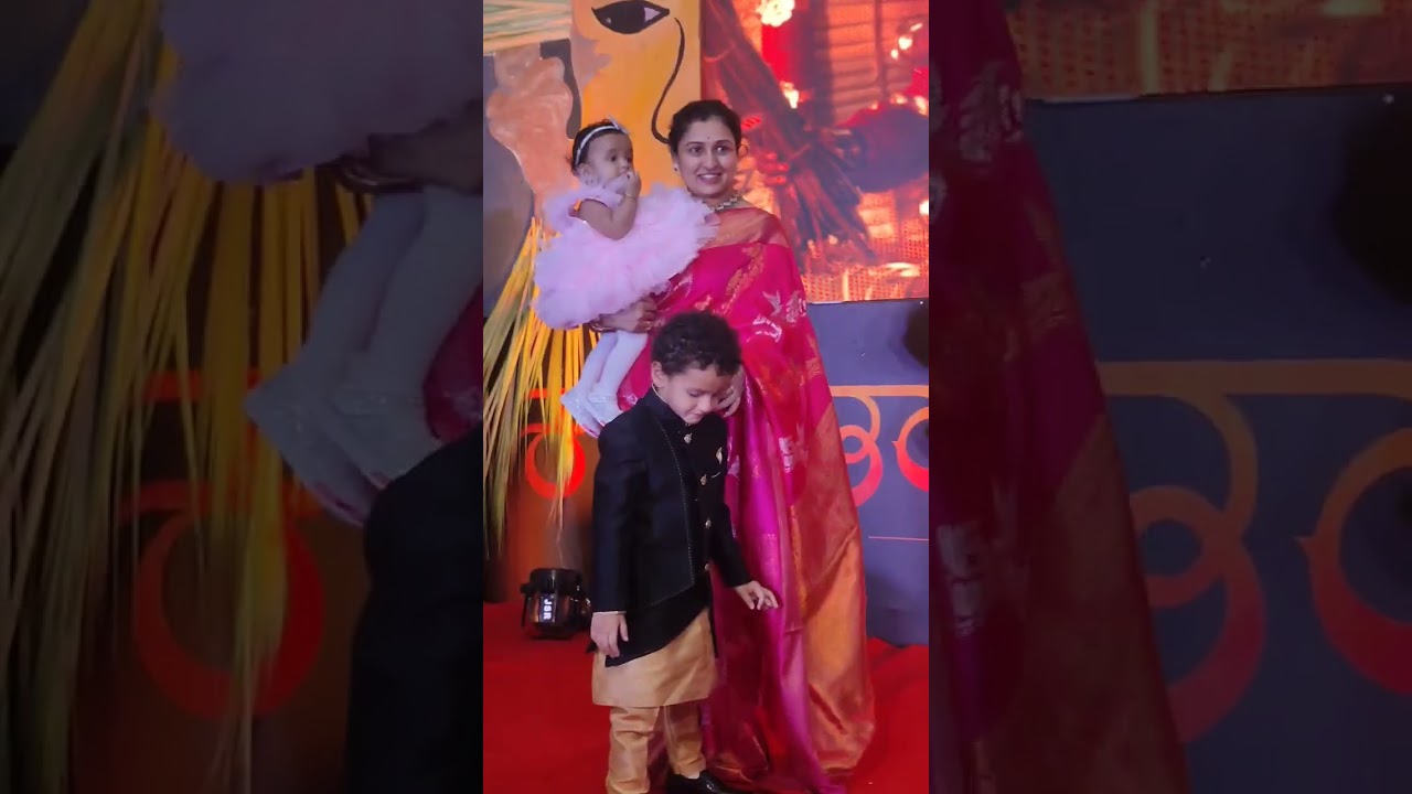 Rishabh Shetty's Daughter & Kranti Bombe Song | Kantara 100 Days 🎉