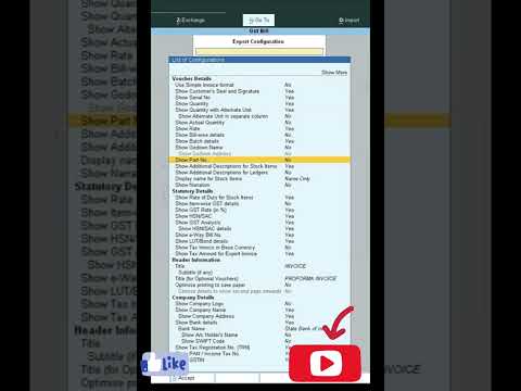 Tally Prime: How to Export Bill on PDF
