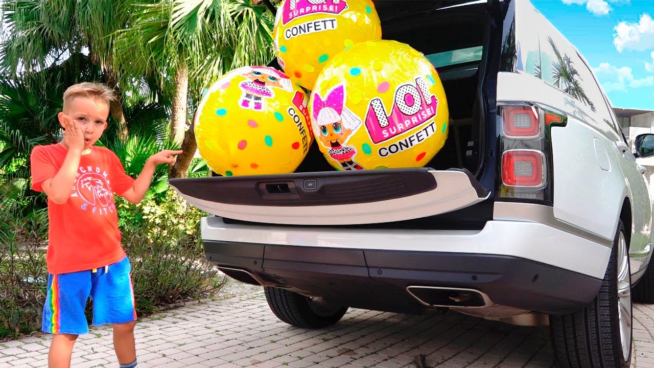 Vlad & Niki Car Surprise Balls π