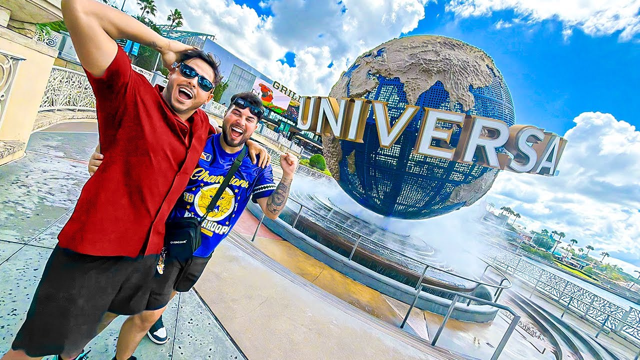 1 Vlog de 1 Hora no Parque Universal com Amigos 🇺🇸 | Diversão, Compras e Gastronomia