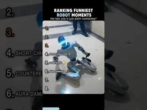 Top Funniest Robot Moments #shorts