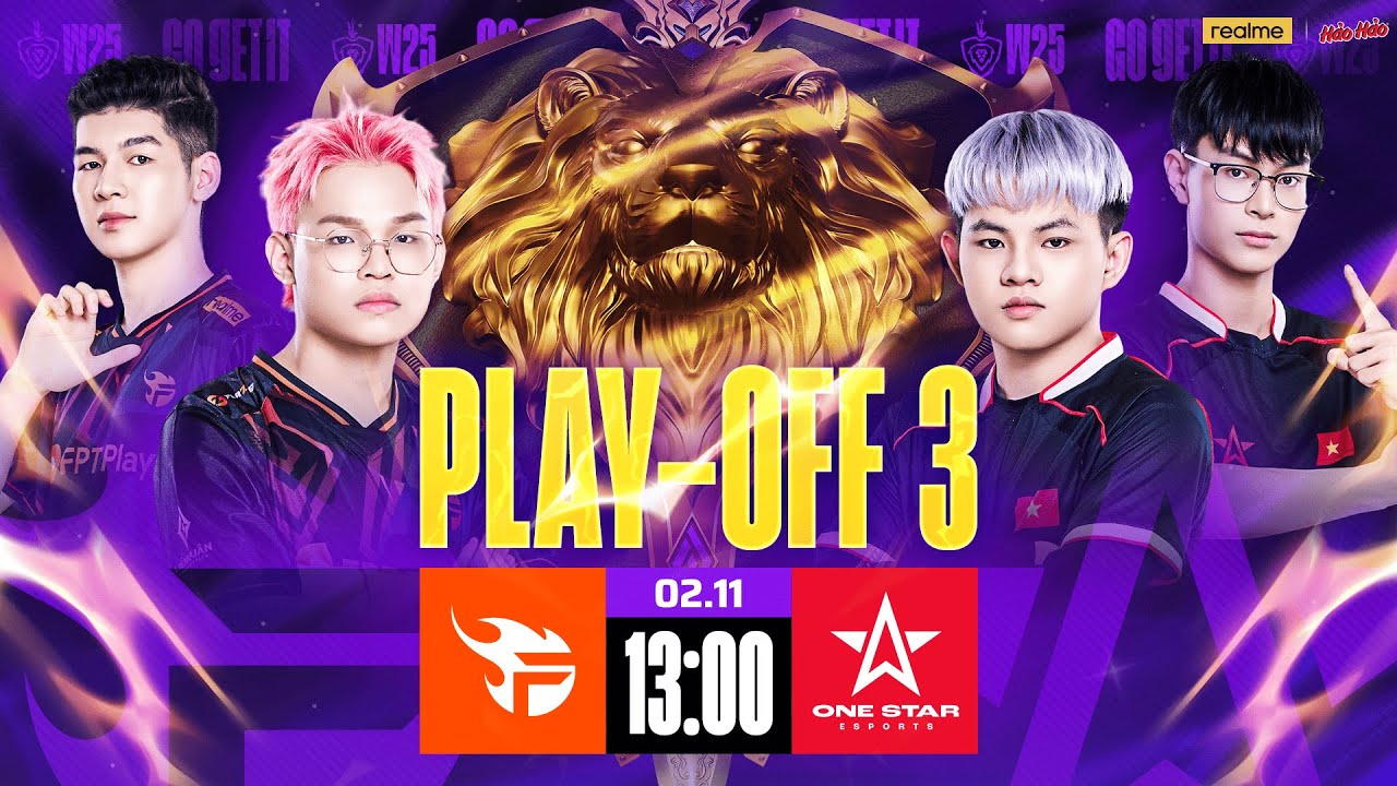 🔥 Trực Tiếp: FPT X FLASH vs ONE STAR ESPORTS | Playoffs ĐTDV Mùa Đông 2025