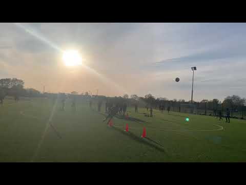 VIDEO Practice with Eagles Football Academy