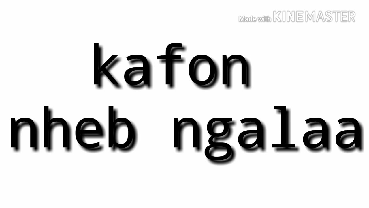 Kafon - 'Nheb Ngalaa' Lyrics ๐ถ