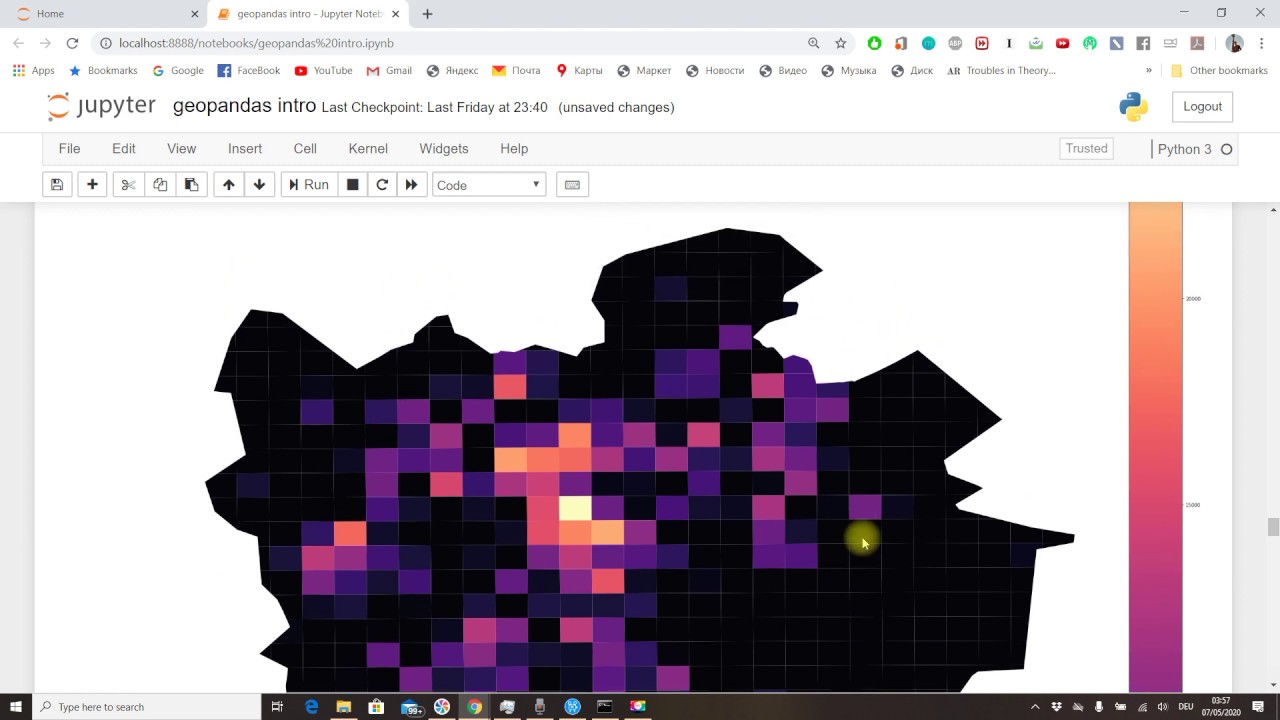 Geopandas Guide to Plot Population Density π