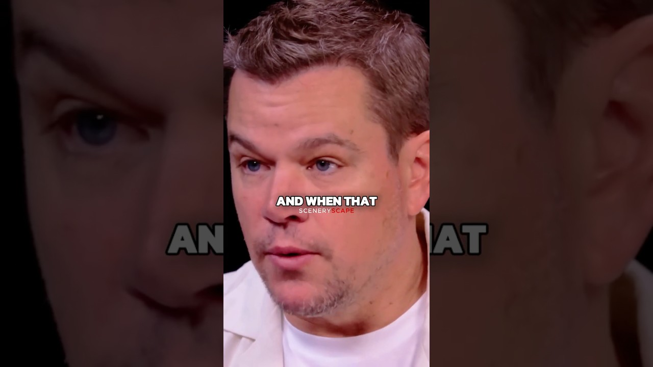 Matt Damon Discusses the Movie Industry 🎬