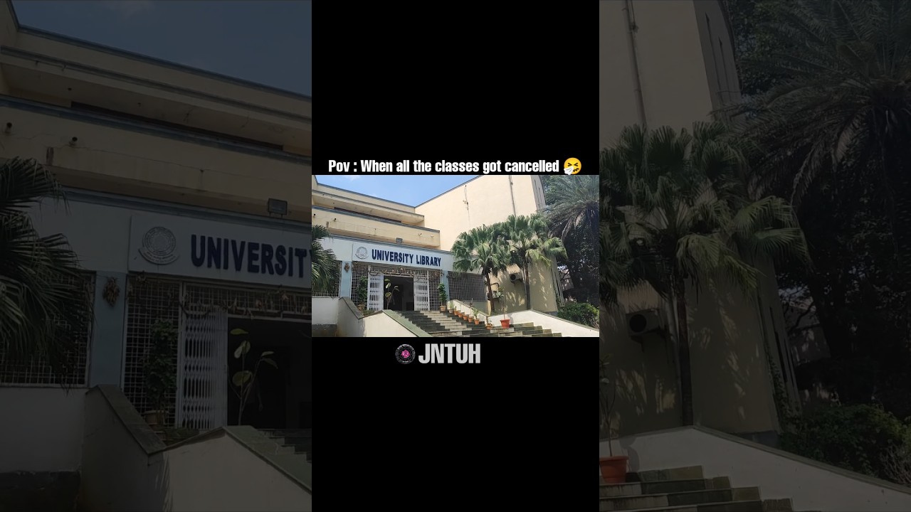 A Day in the Life of a JNTU Student