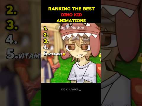 Ranking The Best Dino Kid Animations #99nightintheforest #dinokid #deer #owl #roblox #animation #art
