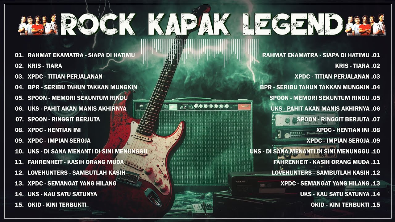Rock Kapak Legend: Best Malaysian Slow Rock 80s & 90s