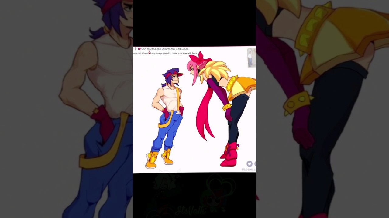 Melodie x Fang Collaboration in Brawl Stars