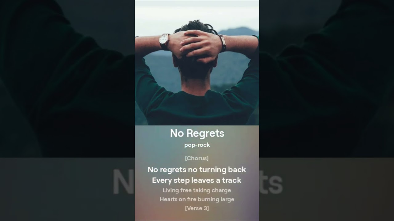 No Regrets – The Ultimate International Hit 🎶