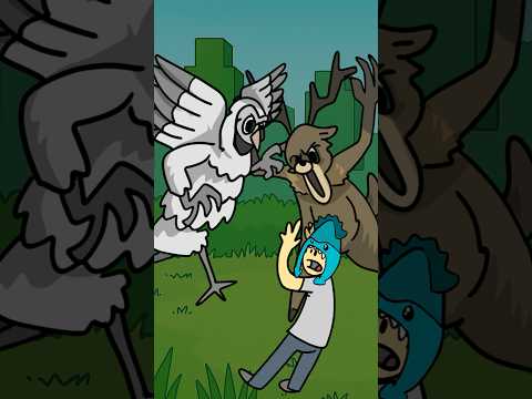Save the Kraken Kid from the Owl and the Deer! #animation #99nights
