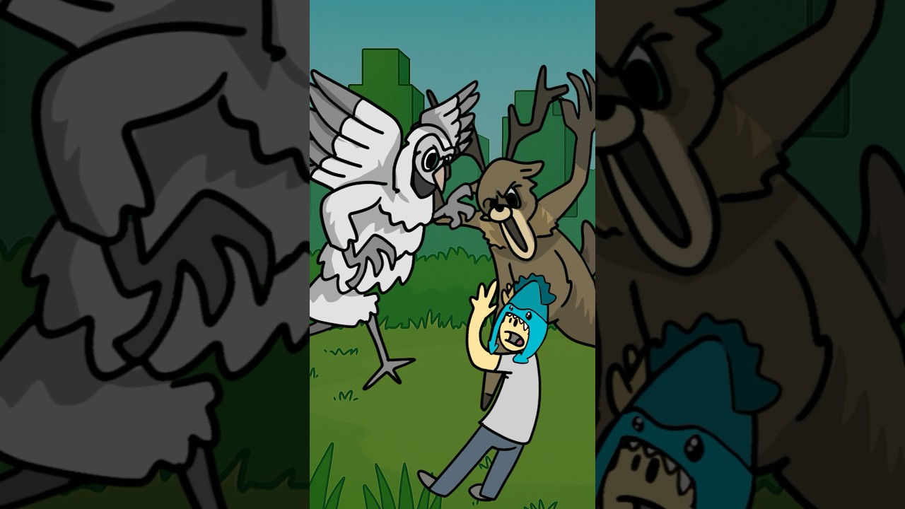 Epic Rescue! Save the Kraken Kid from the Owl and Deer 🦑🦉🦌