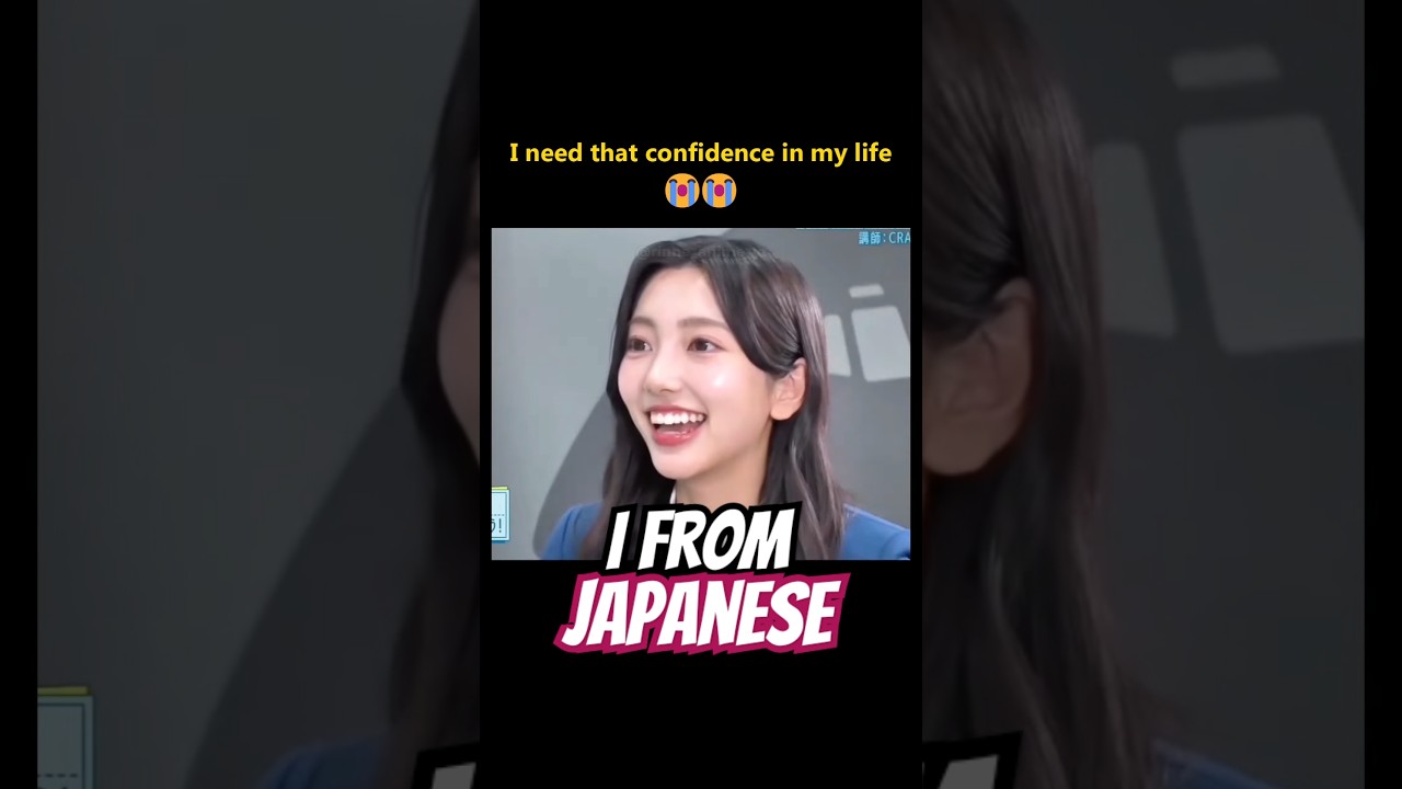When an IDOL doesn't know english but she tries her best #japaneseidol #kawaii #japanesegirl