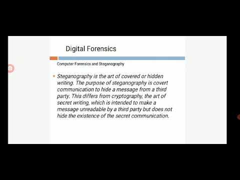 CS- Cyber Security-BE CSE-IT- Computer Forensics and Steganography