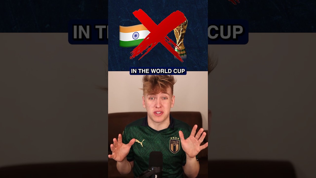 Why India Hasn't Played a World Cup π³