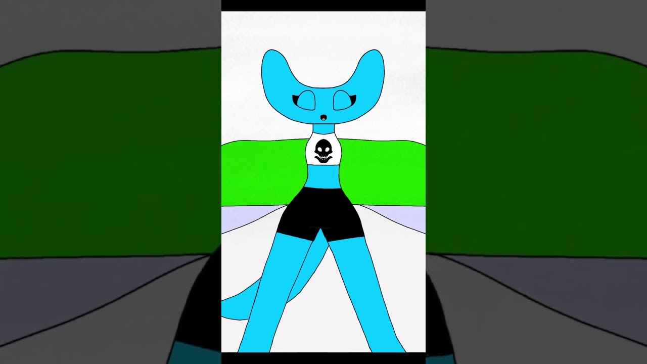 Cyan's Cute & Strong Look! 🌈 (Rainbow Friends Ch.2)