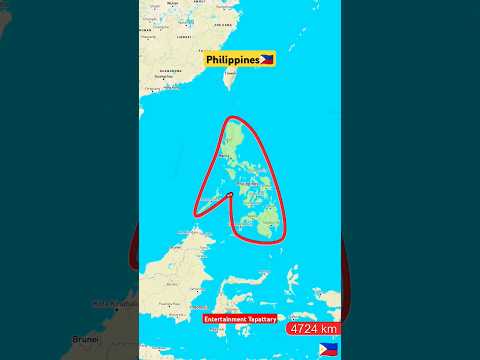 Philippines Full location map travel #philippines  #history #maps  #shift  #travel#shorts #respect