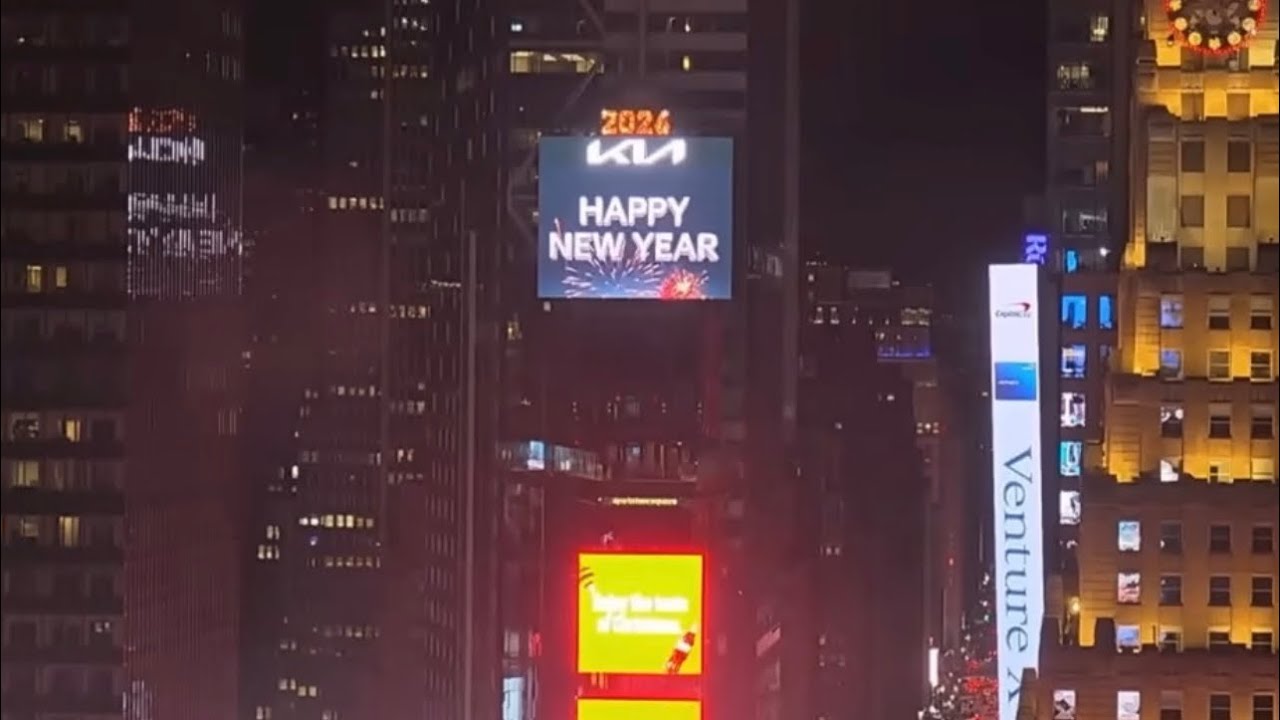 Times Square Ball Drop Test 2026 🎉