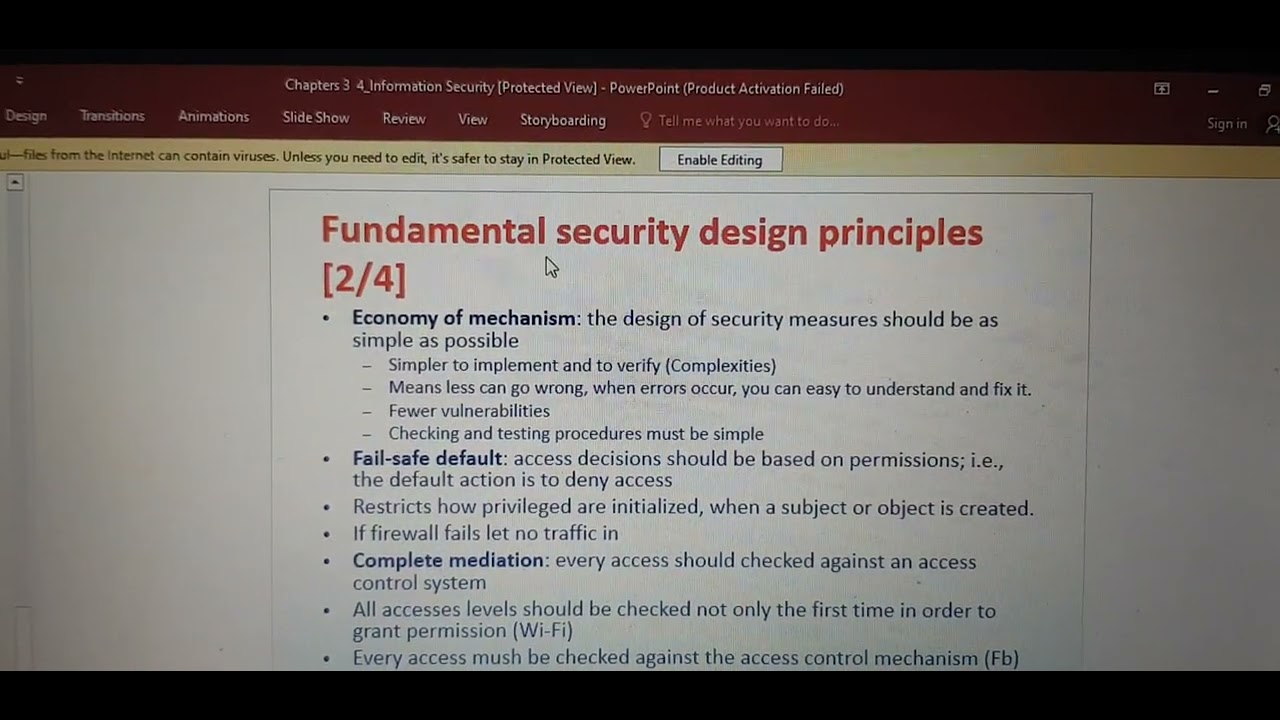 Essential Security Design Principles for Robust Protection 🔒