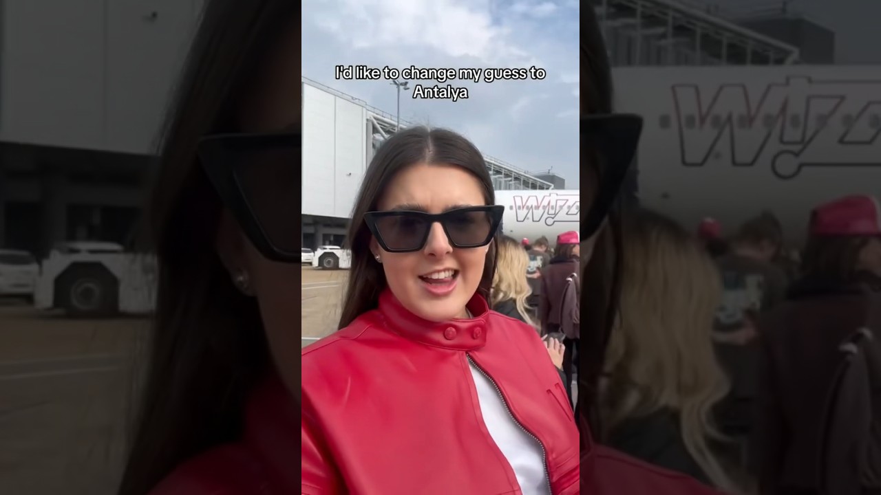 Exciting Adventure Ahead! โ๏ธ Join Us as We Fly to an Unknown Destination with WizzAir