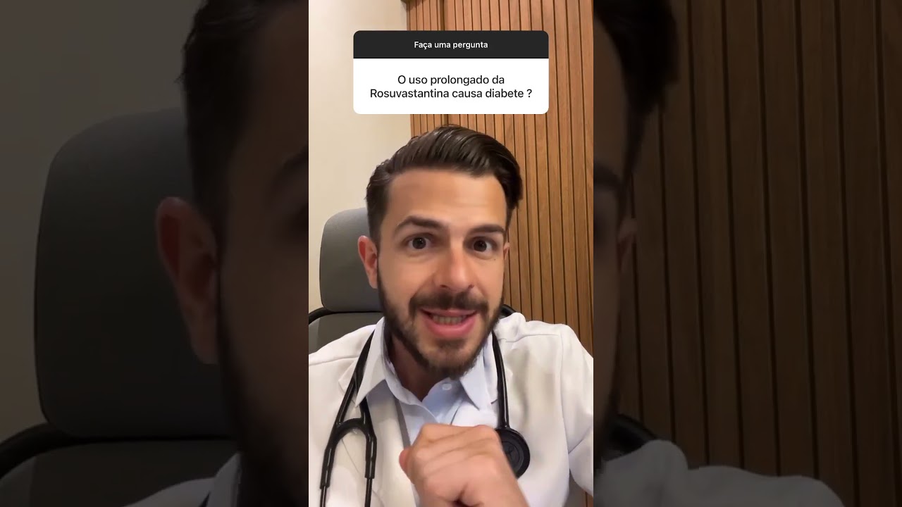 Rosuvastatina e risco de diabetes 🤔