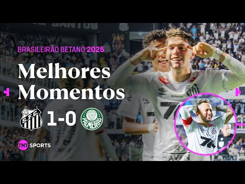 SANTOS FAZ NO FIM E PALMEIRAS PERDE A LIDERANÇA! | SANTOS 1X0 PALMEIRAS | MELHORES MOMENTOS