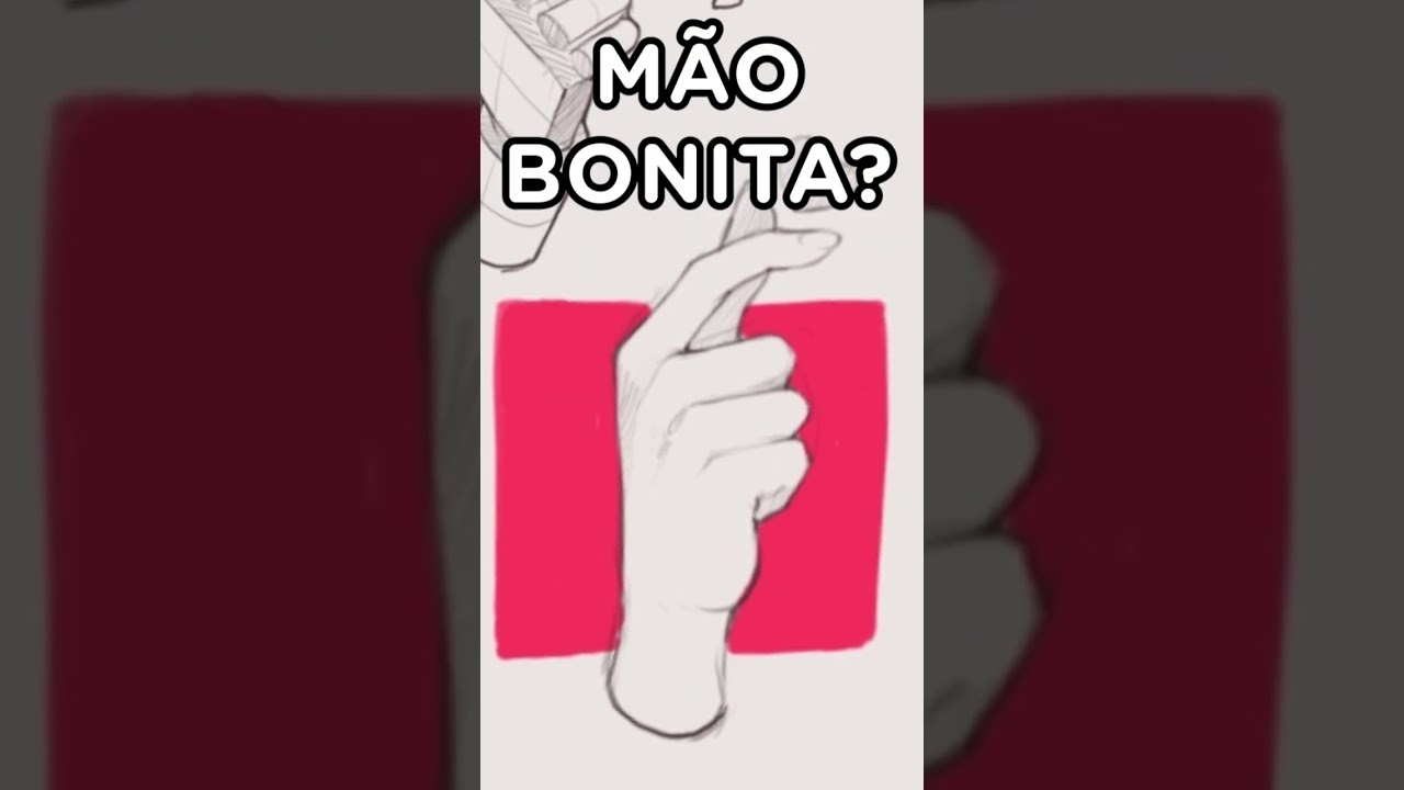 🎨Dica pra Desenhar 🖐🏻 MÃOS!! #shorts