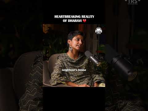 Heartbreaking Reality of Dharavi 💔 Ft. Kavya Karnatac #shorts