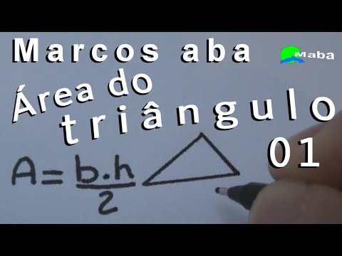 ÁREA DO TRIÂNGULO - Geometria Plana - Aula 01