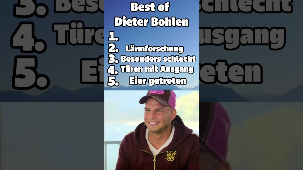 Die besten Sprüche & witzige Momente von Dieter Bohlen! 😂