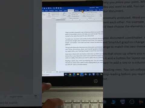 Enable Read Aloud in Microsoft Word 📢