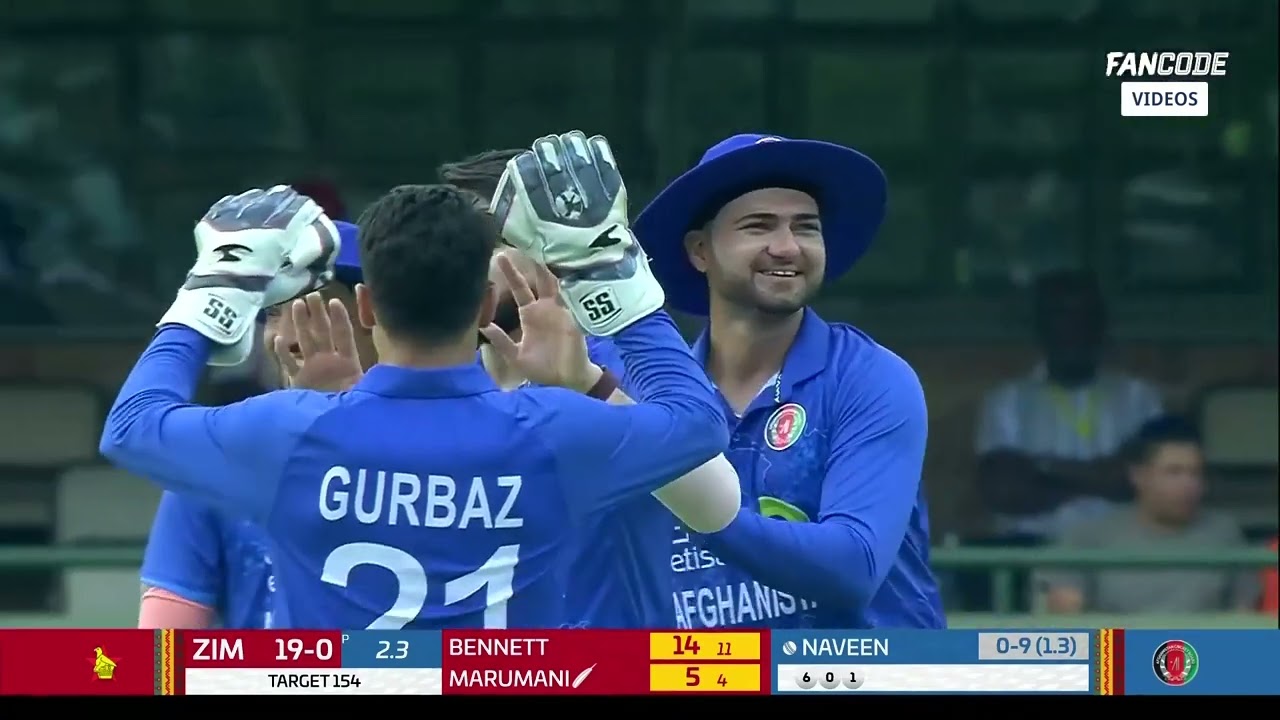 Zimbabwe vs Afghanistan 2nd T20 Highlights 2024 | Exciting Match Recap