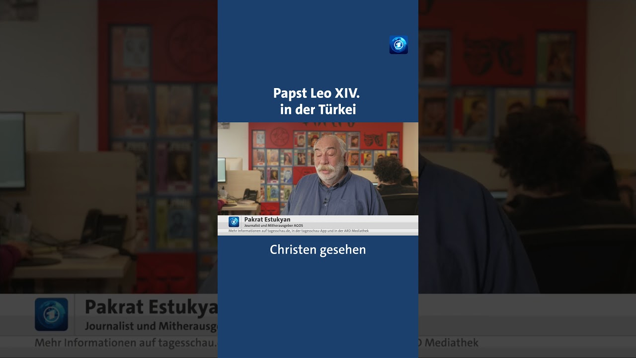 Papst Leo XIV. in der Türkei und Libanon ✈️