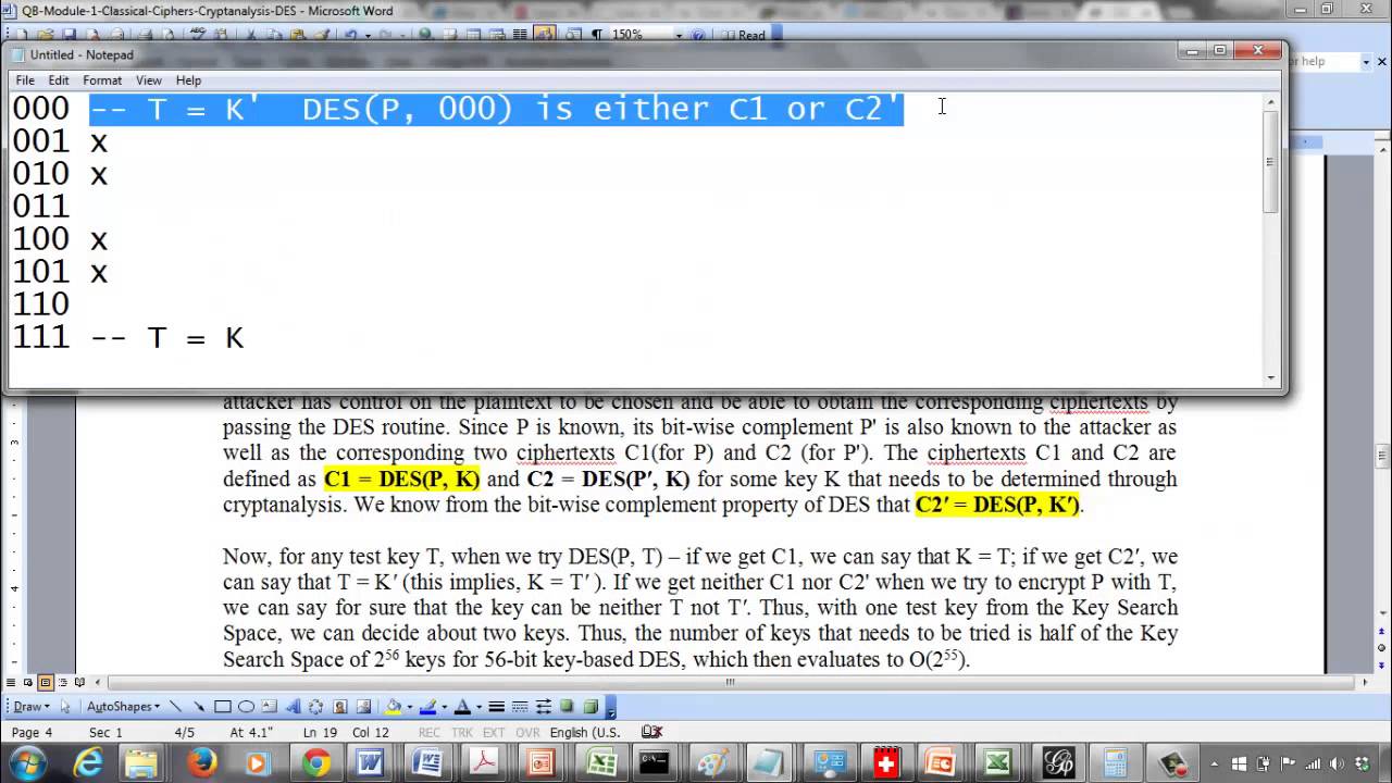 Exploring DES Vulnerability: Chosen Plaintext Attack Using Bitwise Complement Property 🔍