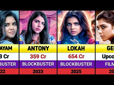 Kalyani priyadarshan all movies list || Kalyani priyadarshan hits and flops movies list || Lokah