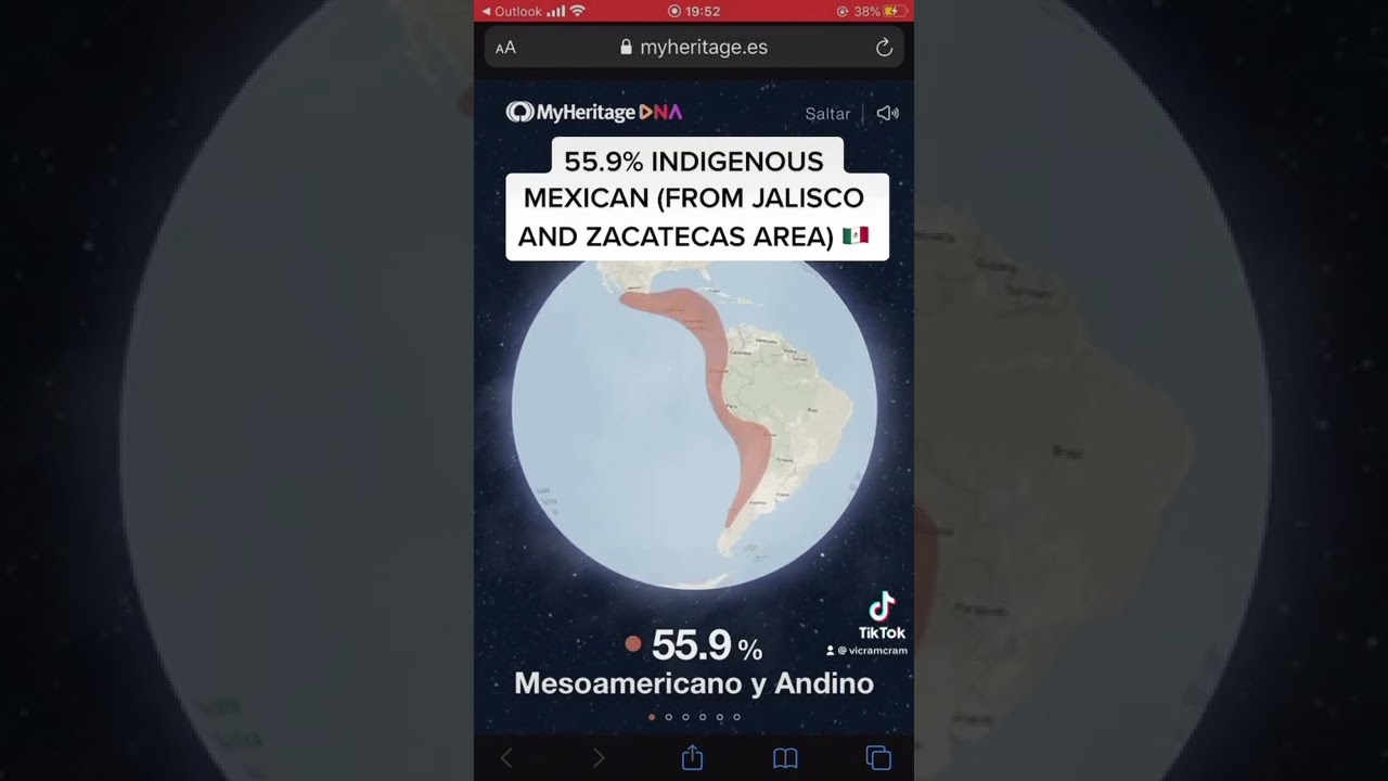 Sonoran Mexican Takes DNA Ancestry Test from MyHeritage and Shares Results 🇲🇽