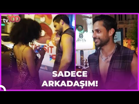 Ekin Mert Daymaz Brezilyalı arkadaşıyla gecelerde....